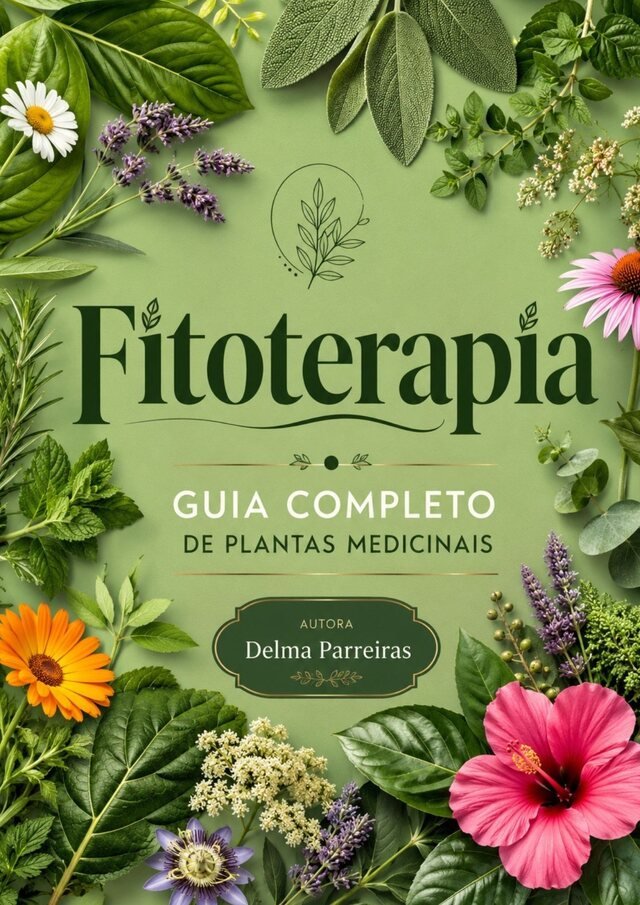 Capa do e-book Fitoterapia, guia completo de plantas medicinais